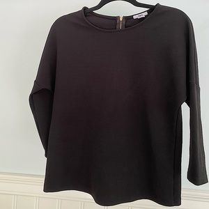 Black bar III 3/4 length sleeve shirt